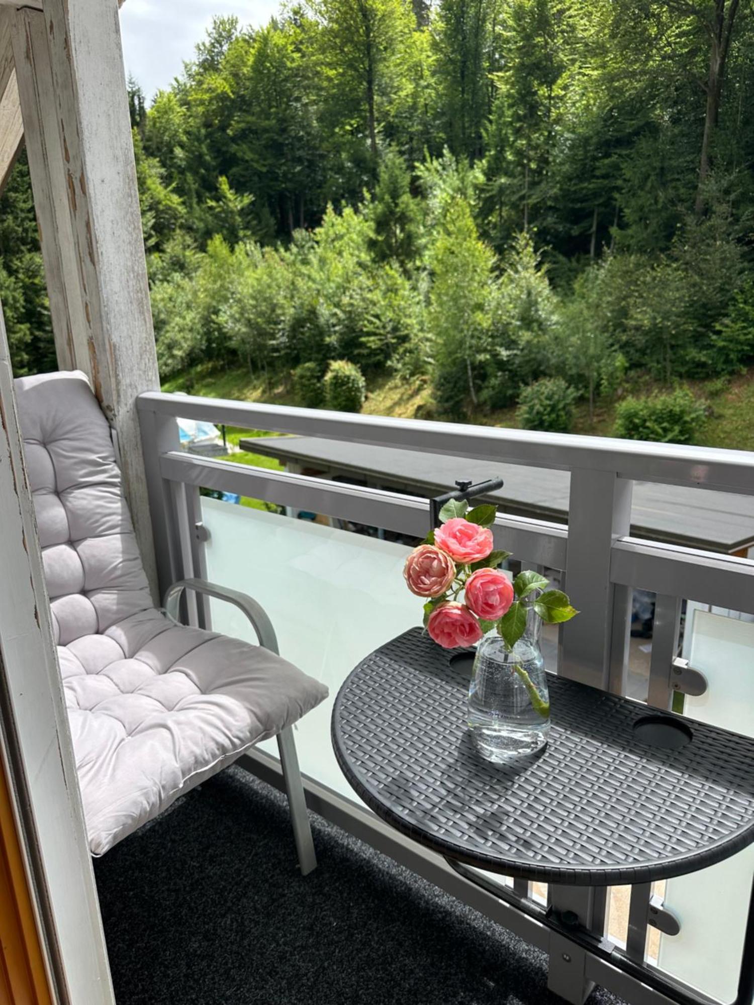 Oberaichwald  Ferienwohnung Waldblick, Faaker See מראה חיצוני תמונה