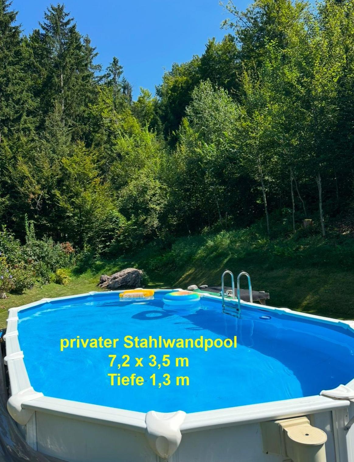 Oberaichwald  Ferienwohnung Waldblick, Faaker See מראה חיצוני תמונה